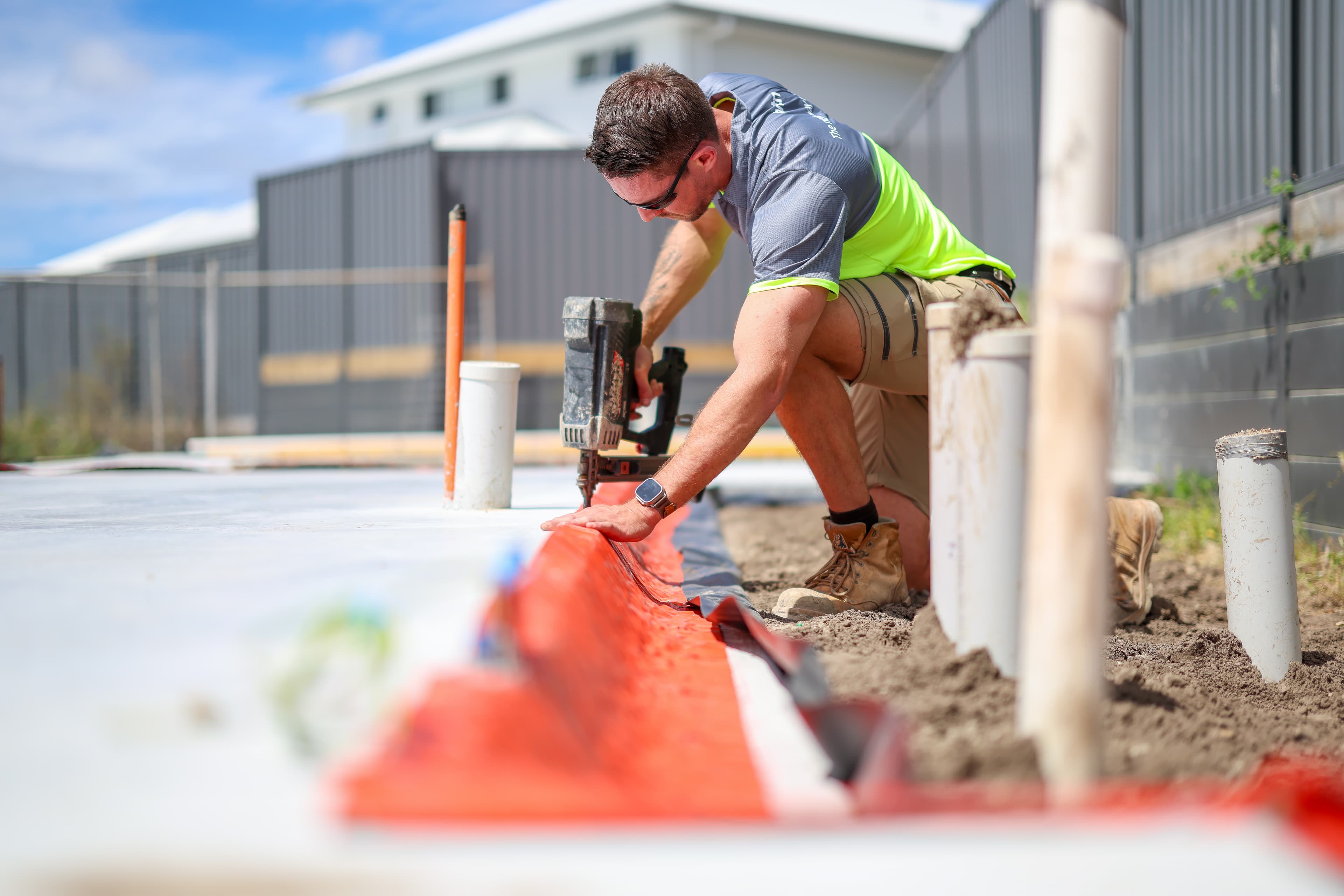 Installed invisibly before your home goes up.